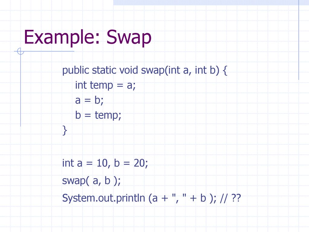 Cs2011 introduction to programming i methods ii ppt download